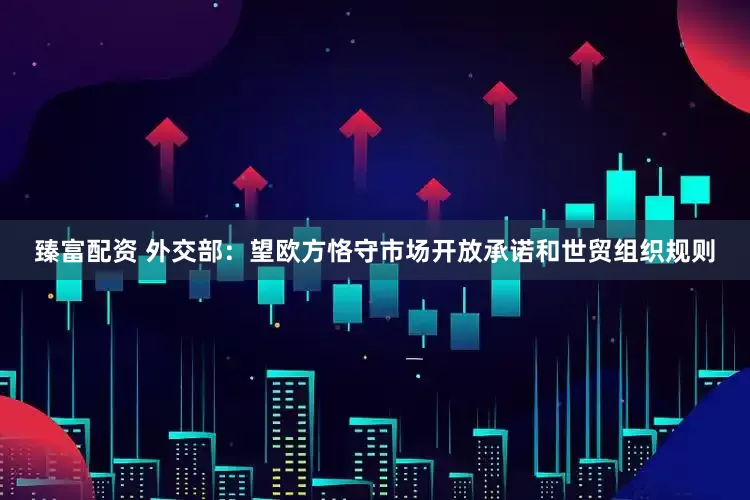 臻富配资 外交部：望欧方恪守市场开放承诺和世贸组织规则