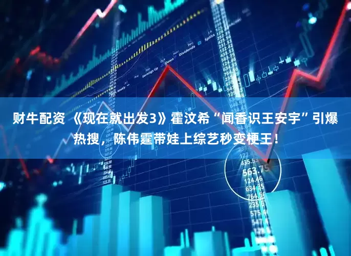 财牛配资 《现在就出发3》霍汶希“闻香识王安宇”引爆热搜，陈伟霆带娃上综艺秒变梗王！
